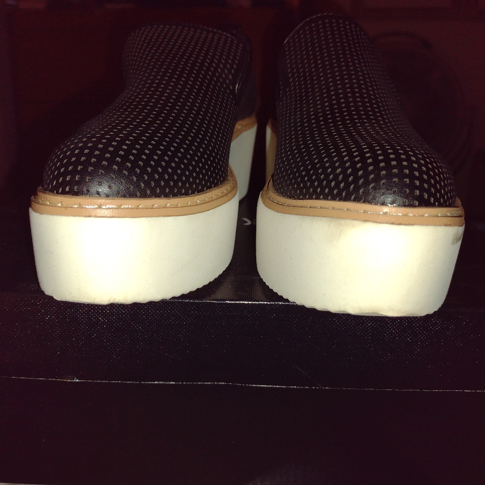 DKNY Black Micro leather Size 7